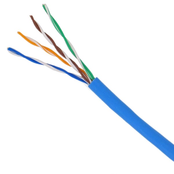 CABO DE REDE E ALARME CAT.5 - AZUL