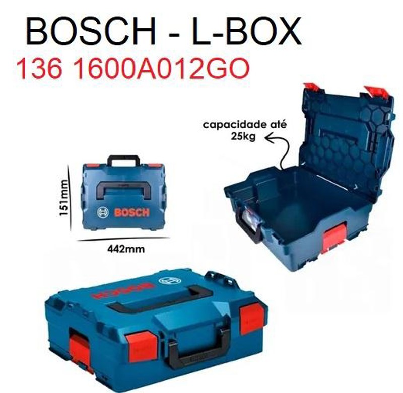 CAIXA DE FERRAMENTAS BOSCH - L-BOX 136 1600A012GO