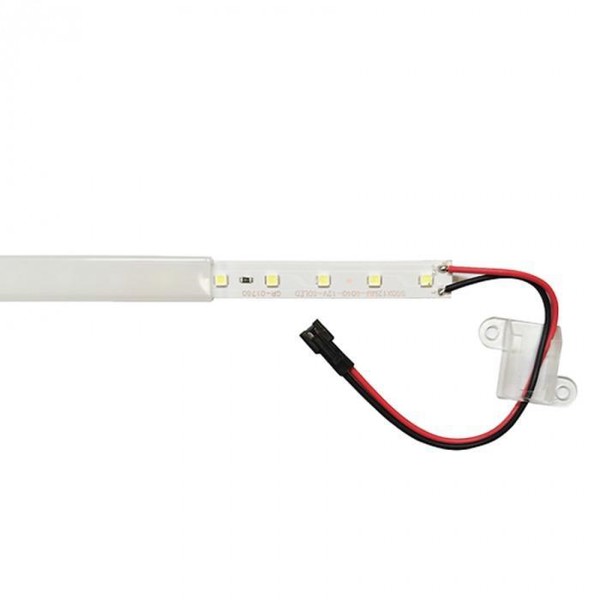 PERFIL COM FITA DE LED 220V FRIO 6000K GAYA - 3181 - BARRA DE 01 METRO