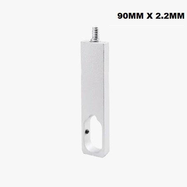 SUPORTE CABIDEIRO CROMADO - CENTRAL VAZADO REFORCADO OBLONGO 361-CRB