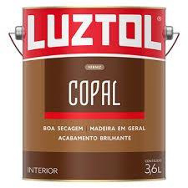 VERNIZ LUZTOL COPAL BRILHANTE COM 3.6 LITROS - LS5550-LTGL