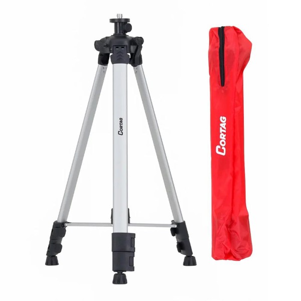 TRIPE PARA NIVEL A LASER COM ROSCA 5/8" DE 420-1200MM CORTAG - TRA-500 61446