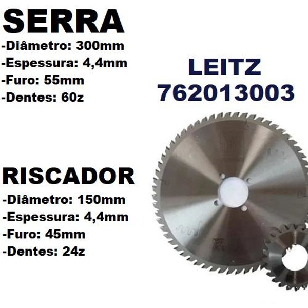 CONJUNTO SERRA + RISCADOR PARA "CVL 3400" LEITZ - 762013003