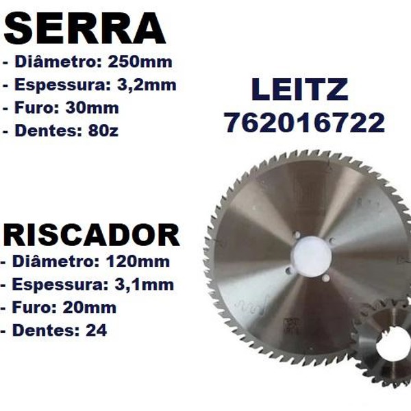 CONJUNTO SERRA + RISCADOR PARA "MAKSIWA SST2945R" LEITZ - 762016722