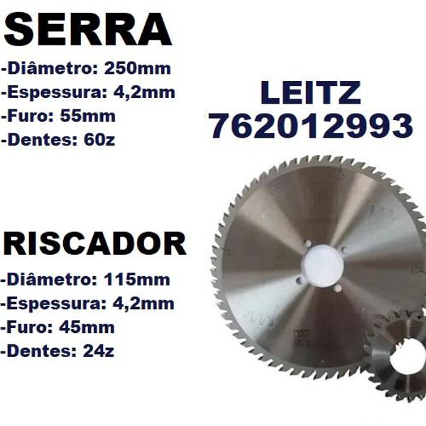 CONJUNTO SERRA + RISCADOR PARA "TECMATIC FIT 2.9 E PRIMEX" LEITZ - 762012993