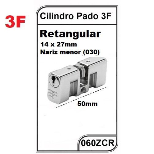 CILINDRO PARA FECHADURA PADO DA 3F - 060ZCR