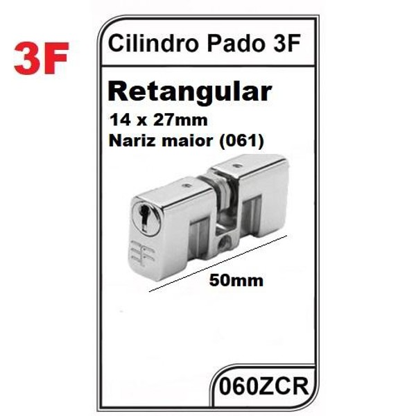 CILINDRO PARA FECHADURA PADO DA 3F - 061ZCR