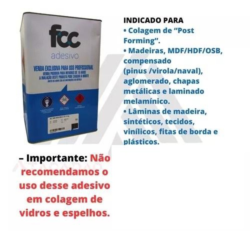 COLA DE CONTATO FCC COM 14KG
