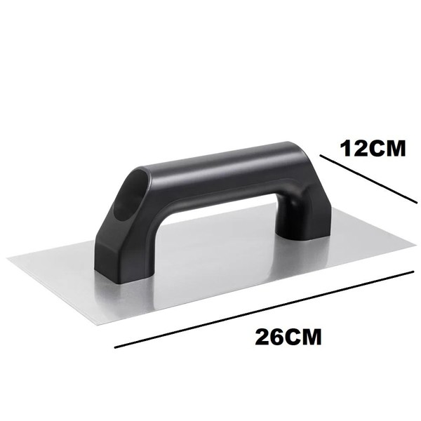 DESEMPENADEIRA DE ACO CABO PLASTICO - LISA COM 26CM CORTAG - 60962