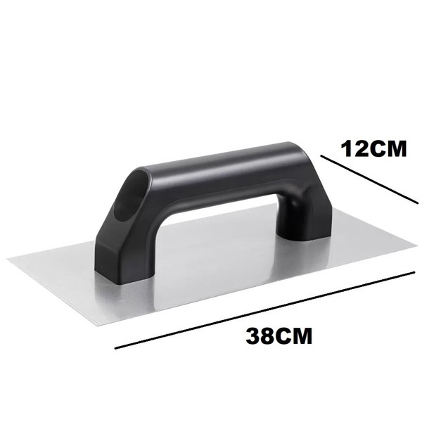 DESEMPENADEIRA DE ACO CABO PLASTICO - LISA COM 38CM CORTAG - 60999