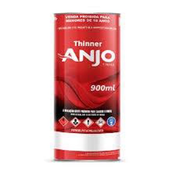 THINNER ANJO DILUENTE E LIMPEZA COM 900ML - 2750