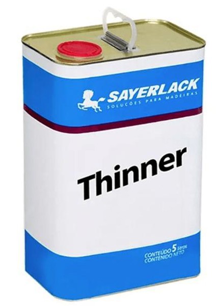 THINNER SAYERLACK DILUENTE E LIMPEZA COM 05 LITROS