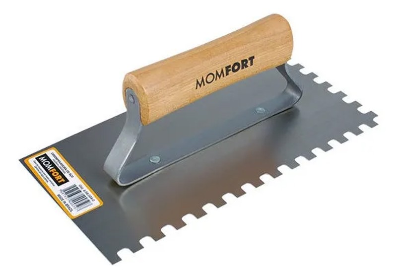 DESEMPENADEIRA DE ACO CABO PVC - DENTADA COM 24CM MAX REF. 19555