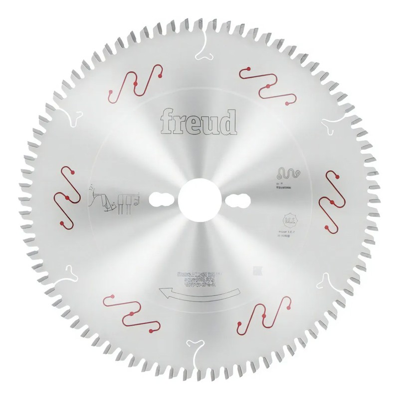 DISCO CORTE MDF DE 250MM COM 80 DENTES TRAPEZIO FREUD - LU3F0200