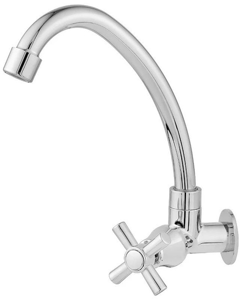 TORNEIRA ABS PAREDE CROMADA 1/4" 1167 LIEGE