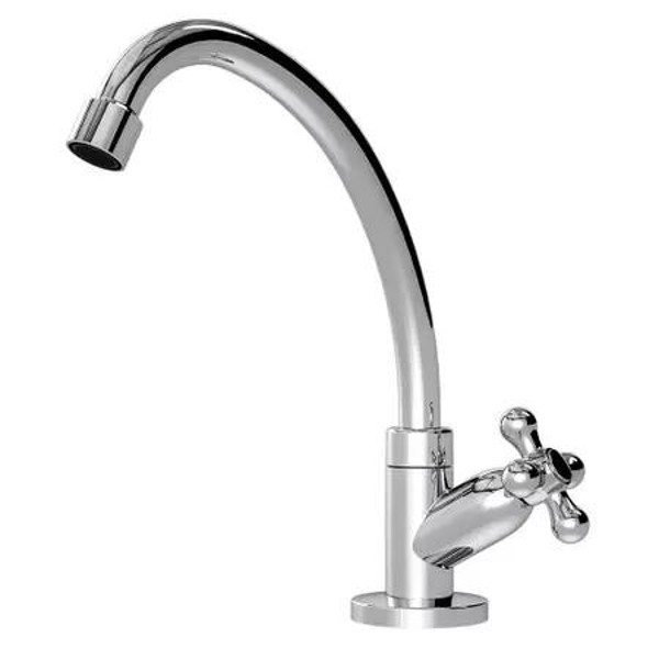 TORNEIRA INJET PLAST BANCADA - ABS CROMADA 1/4" 1168