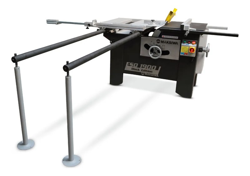 ESQUADREJADEIRA COM EIXO INCLINAVEL E MOTOR DE 2CV MAKSIWA - 1900