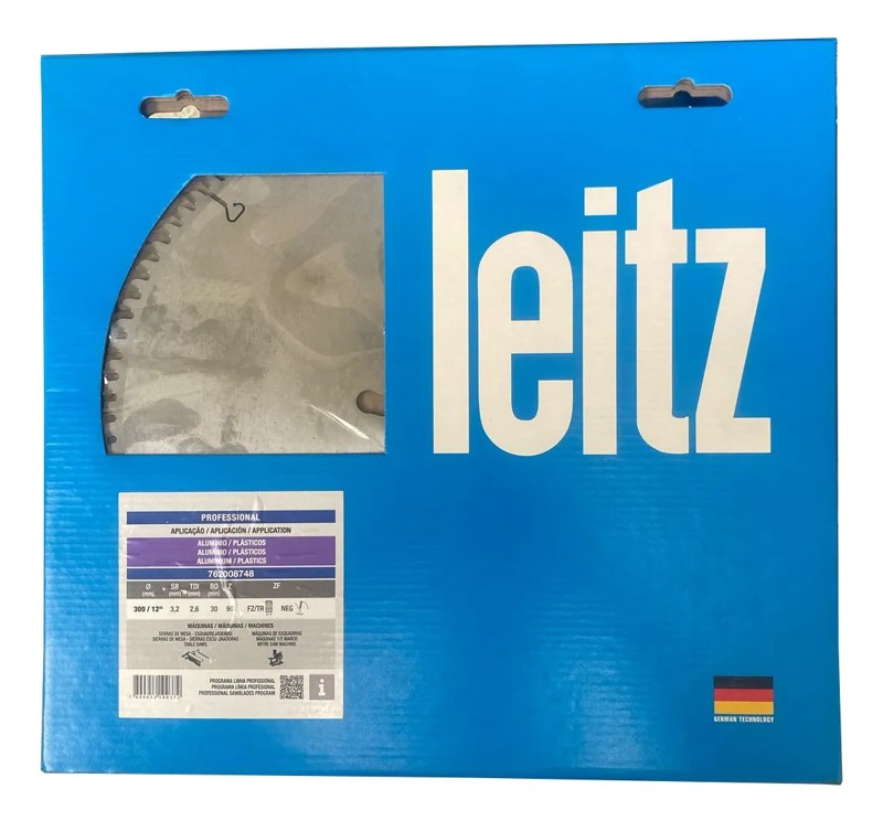 DISCO PARA ALUMINIO DE 12" 300MM COM 96 DENTES LEITZ - 762008748