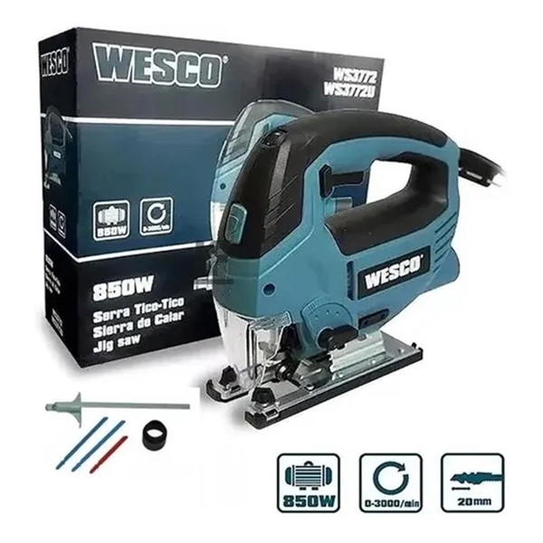 SERRA TICO TICO ELETRICA COM 850W WESCO - WS3772 220V