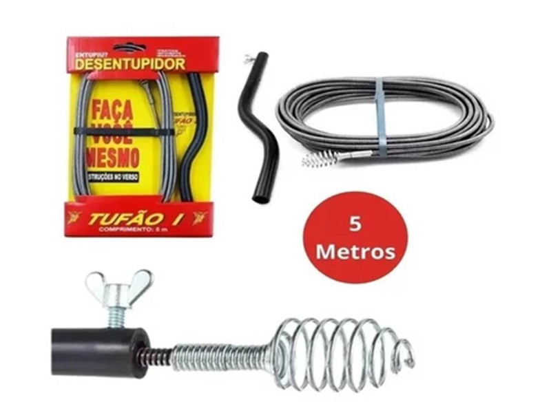 DESENTUPIDOR TUFAO COM 05 MTS