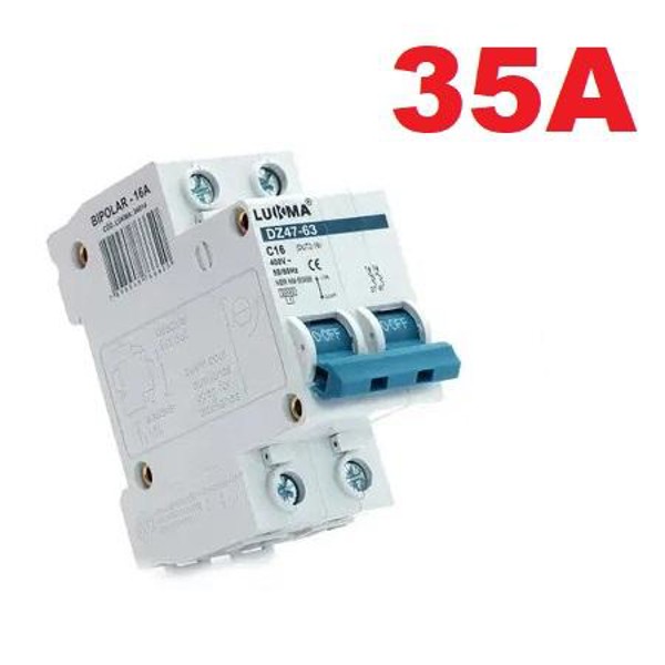 DISJUNTOR DUPLO BIPOLAR 35A