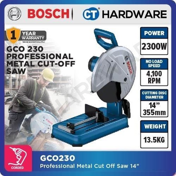 SERRA DE CORTE RAPIDO 355MM COM 2300W  BOSCH - GCO 230 - 220V