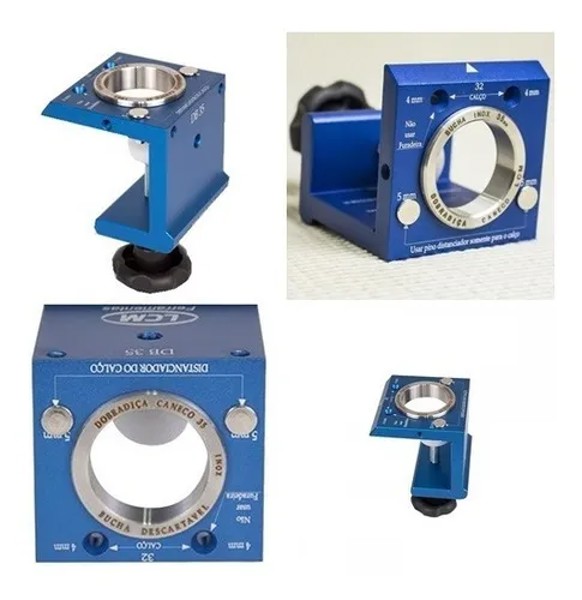 GABARITO PARA DOBRADICA 35MM LCM - 1002034