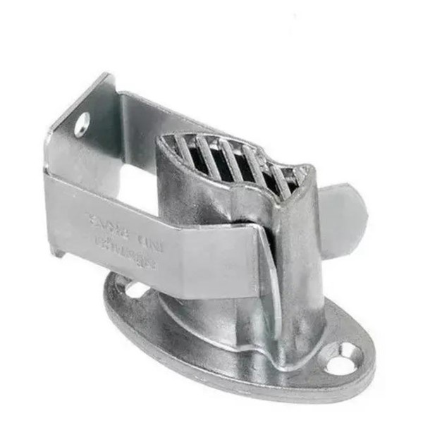 FIXADOR E PRENDEDOR DE PORTA PARA PISO NIQUELADO ALIANCA - 86151/3