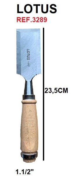 FORMAO CABO MADEIRA 1.1/2" 38.1MM LOTUS - REF. 3289