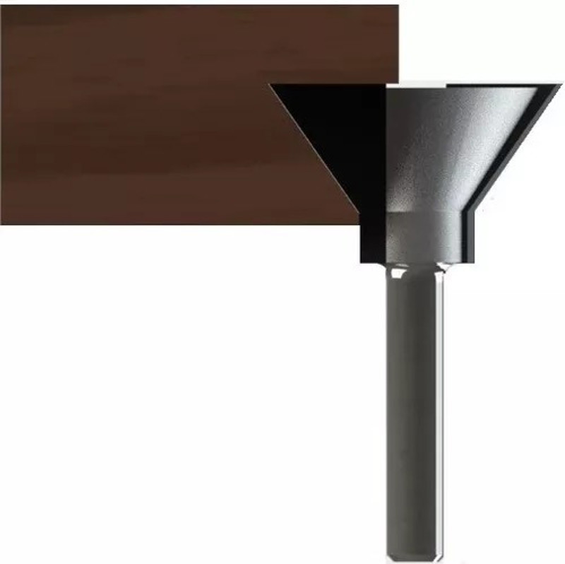 FRESA PERFIL CAVA 35° DE 30MM COM HASTE 06MM RADIX - 2059135.01