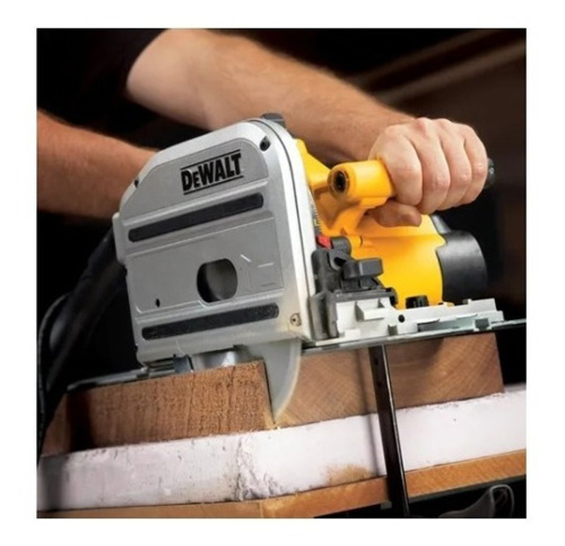 SERRA CIRCULAR DE TRILHO 185MM COM 1300W E MALETA DEWALT - DWS520K-B2 220V