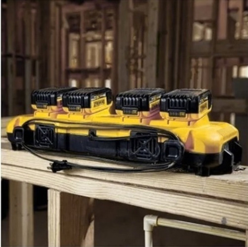 MULTICARREGADOR RAPIDO PARA BATERIA 12V/20V DEWALT - DCB104-B2