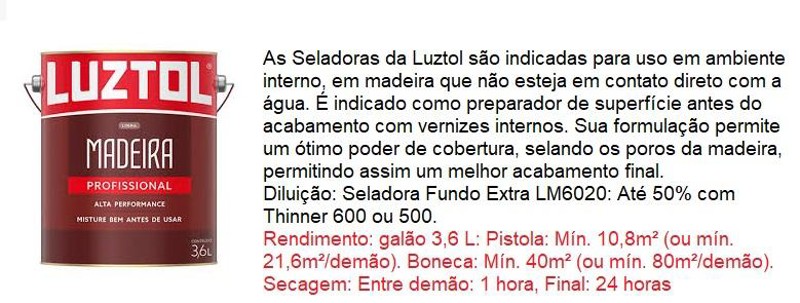 SELADORA FUNDO EXTRA NC LUZTOL COM 3,6 LITROS