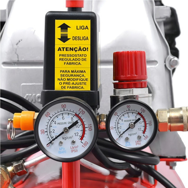 COMPRESSOR MONOFASICO 2,5HP MAM 10/50L MOTOMIL - 00037812.7 127/220V