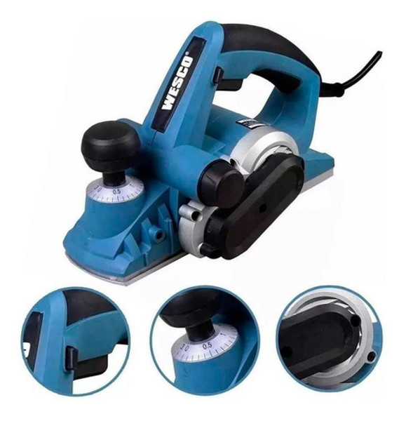 PLAINA ELETRICA 0 - 3.0MM COM 900W WESCO - WS5343 220V