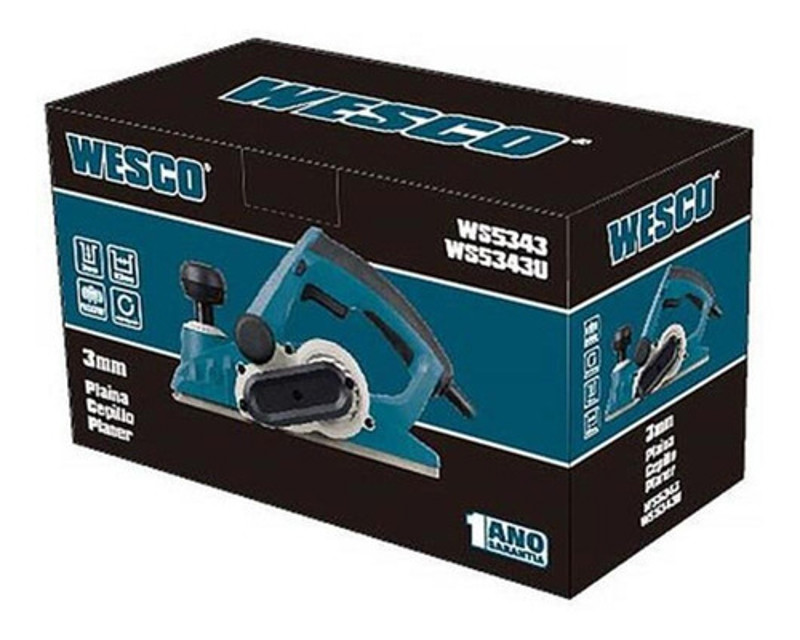 PLAINA ELETRICA 0 - 3.0MM COM 900W WESCO - WS5343 220V