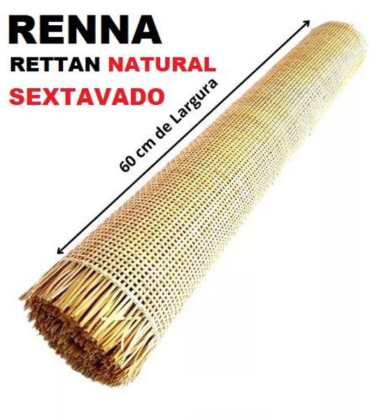 RATTAN NATURAL SEXTAVADA COM 80CM DE LARGURA 