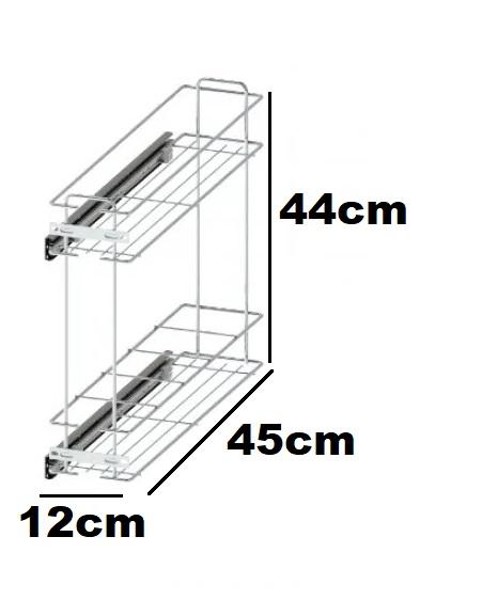 PORTA LATA SEM CORREDICA SIMPLES GIOSUL - 4211
