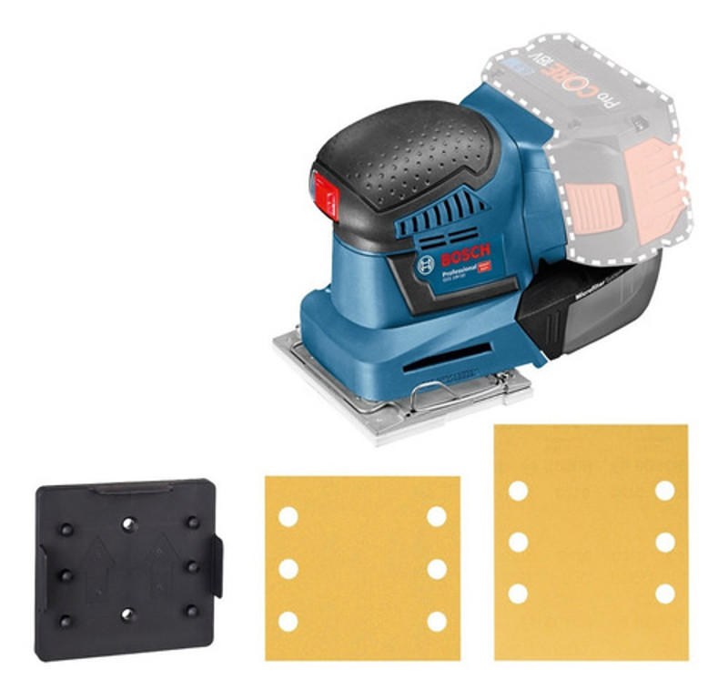 LIXADEIRA TREME TREME A BATERIA 18V BOSCH - GSS18V10 06019D02