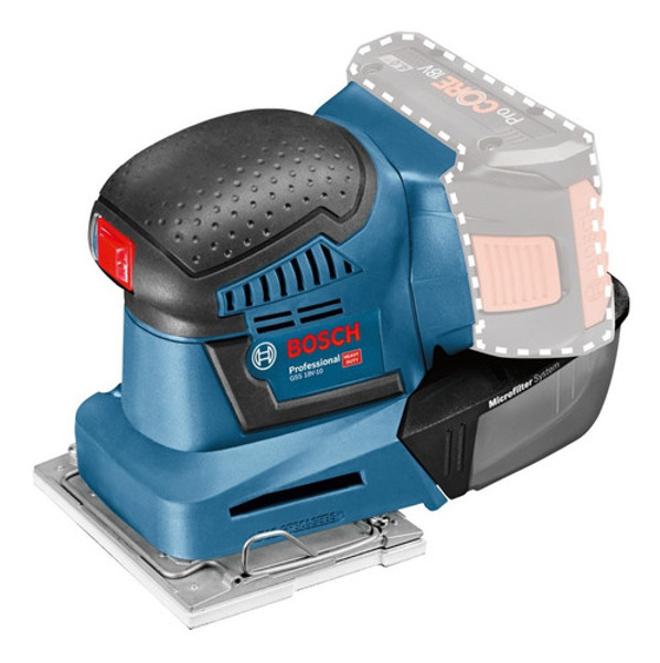 LIXADEIRA TREME TREME A BATERIA 18V BOSCH - GSS18V10 06019D02