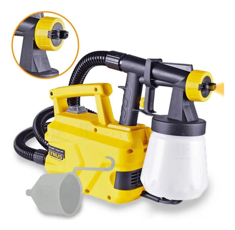 PISTOLA ELETRICA PULVERIZADORA COM 500W LYNUS - PPL-500 - 8119.7 220V