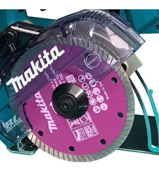 SERRA MARMORE 125MM A BATERIA 18V COM MALETA MAKITA - DCC500ZKX1