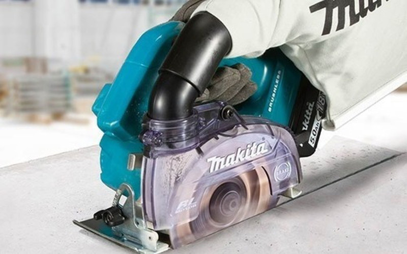 SERRA MARMORE 125MM A BATERIA 18V COM MALETA MAKITA - DCC500ZKX1