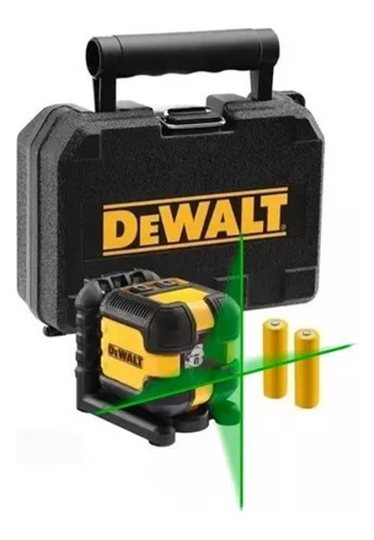 NIVEL A LASER VERDE DE 15MTS COM MALETA DEWALT - DW08802CG