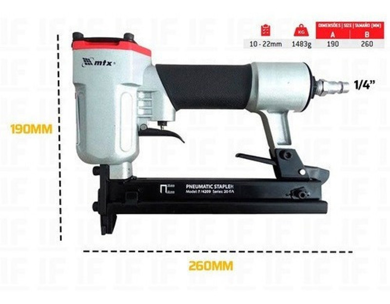 GRAMPEADOR PNEUMATICO 10-22MM MTX - 574209