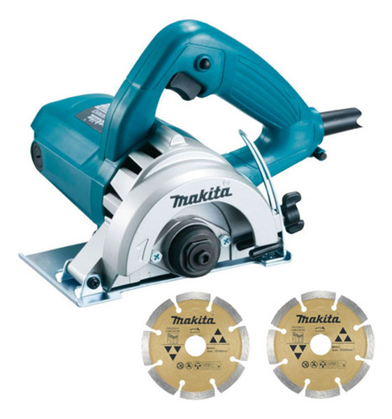 SERRA MARMORE 110MM COM 1200W MAKITA - MO400B 220V
