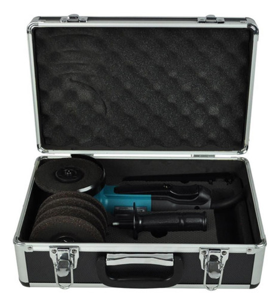 ESMERILHADEIRA ANGULAR 4.1/2'' COM 840W E MALETA MAKITA - 9557HPGX2 127V