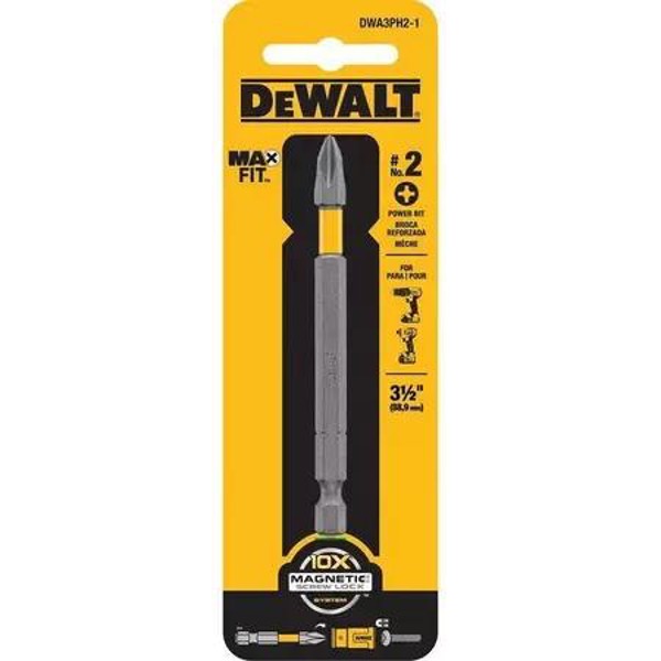 PONTA DEWALT SIMPLES MAXFIT PH2 COM 90MM - DWA3PH2-1L