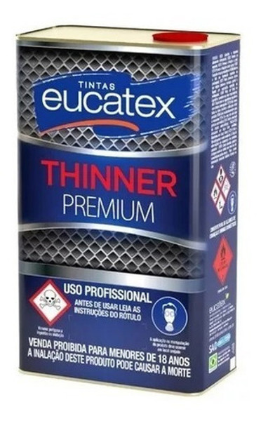 THINNER EUCATEX PARA LIMPEZA COM 05 LITROS - 9100 - 4850253.15
