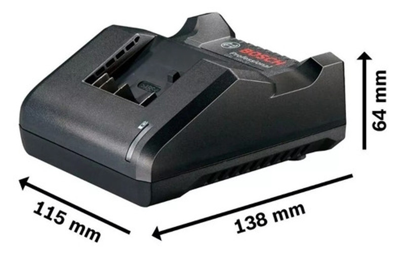 KIT 02 BATERIA 18V 4.0A E 01 CARREGADOR GBA BOSCH - 1600A019CJ